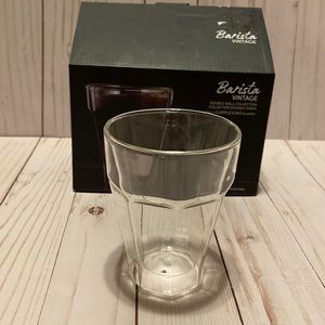 Barista vintage cappuccino glasses